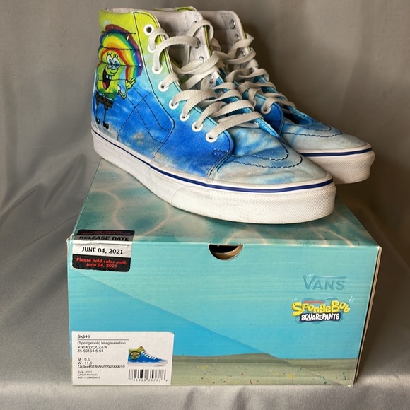 Vans x Spongebob Sk8-Hi Hightop Airbrush - Picture 4 of 4